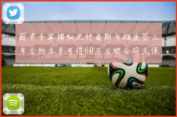 薪资专家揭秘皮特南斯与雄鹿签三年合约本季可得60万后续合同无保障